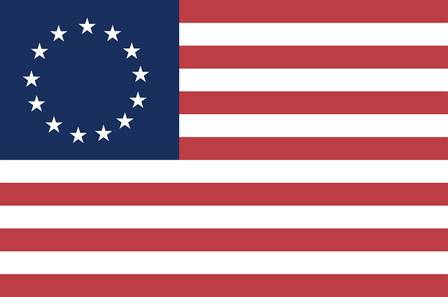 THRITEEN STARS FLAG